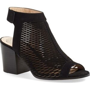 Vince Camuto Lavette Perforated Peep Toe Heel Sandals